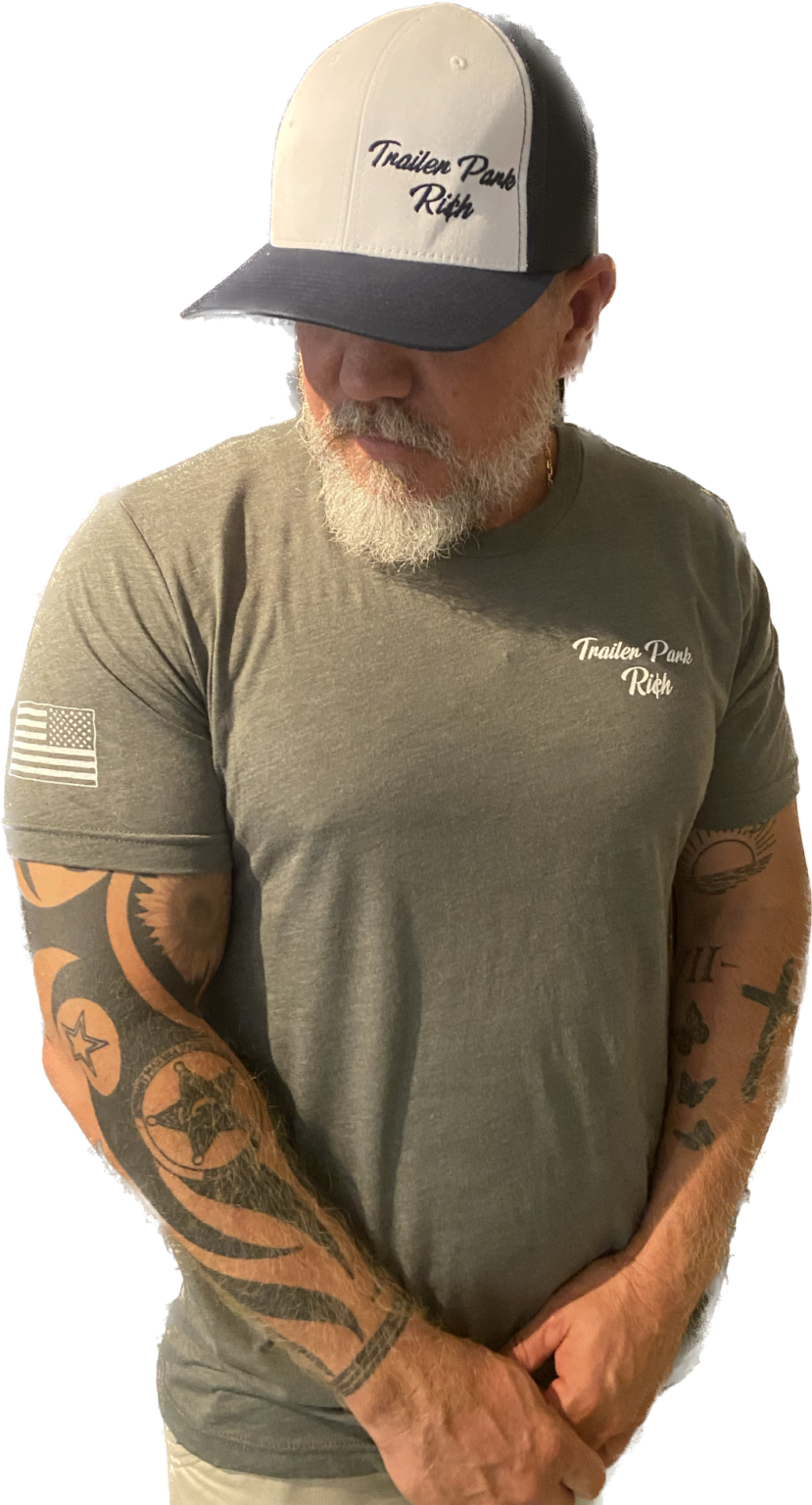 Trailer Park Rich State Flag Tee Ultrasoft - Trailer Park Rich